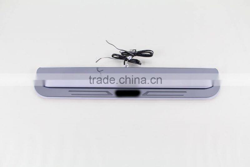 24 months warranty car styling led light For F30 door sill plate light flash moving scuff car door sill light