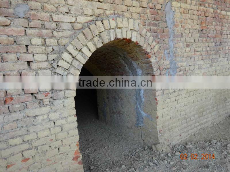 High quality clay brick hoffman kiln for burning hollow and solid bricks