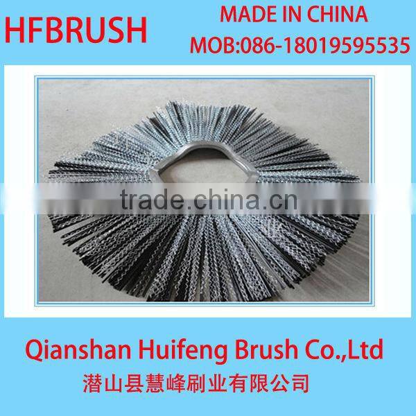 wire road sweeping brush