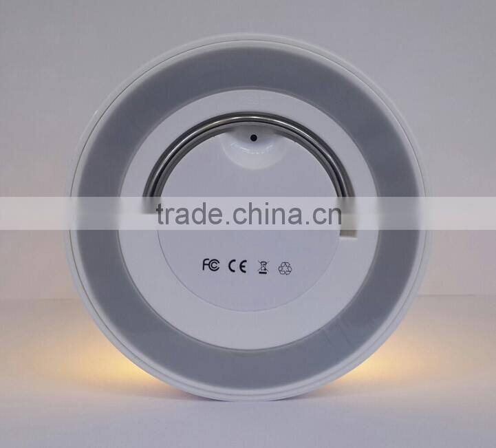 Wireless Bluetooth Speaker Hands-free Call Colorful Touch LED Light Lamp With TF Card Music Player Smart Speakers Subwoofer