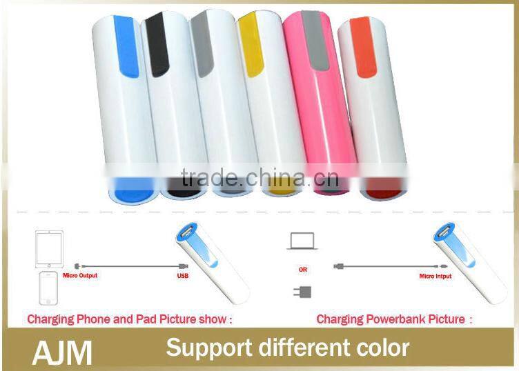 2000mah mini promotional power bank 18650 battery fast charing power bank