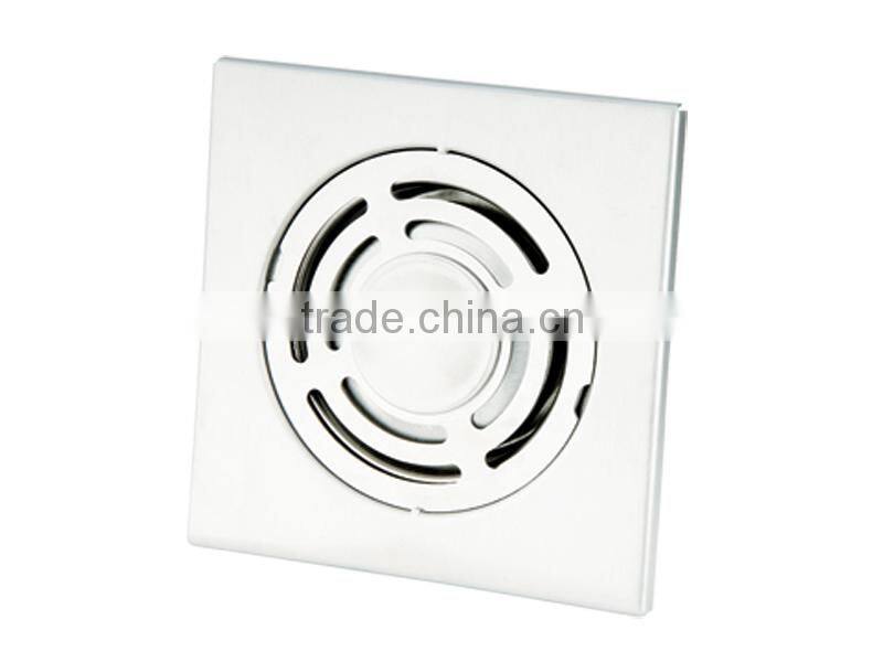 stainless steel floor drain trap cover