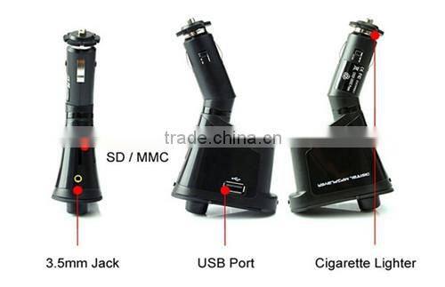 Car Kit Multifunction Bluetooth Fm Transmitter Car Mp3 Player Handsfree Speaker