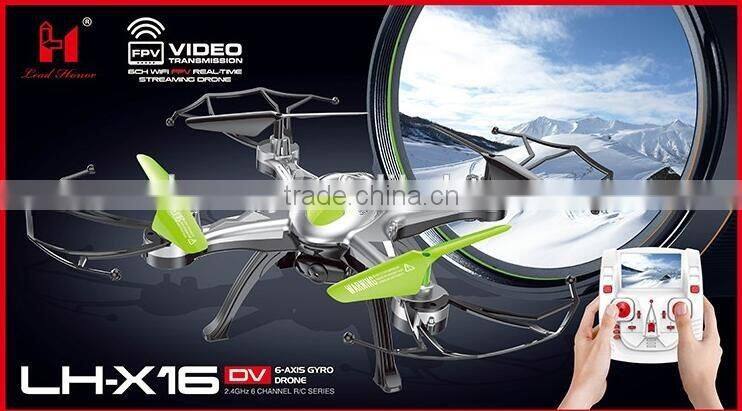 2016 New Product LH X16WF 2.4GHz 4CH 6Axis Gyro RC Quadcopter Live Video Drone App Control WIFI RC Drones with Camera