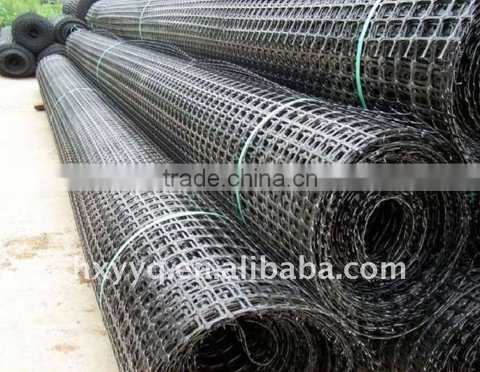 two-directional plastic geogrid used in road