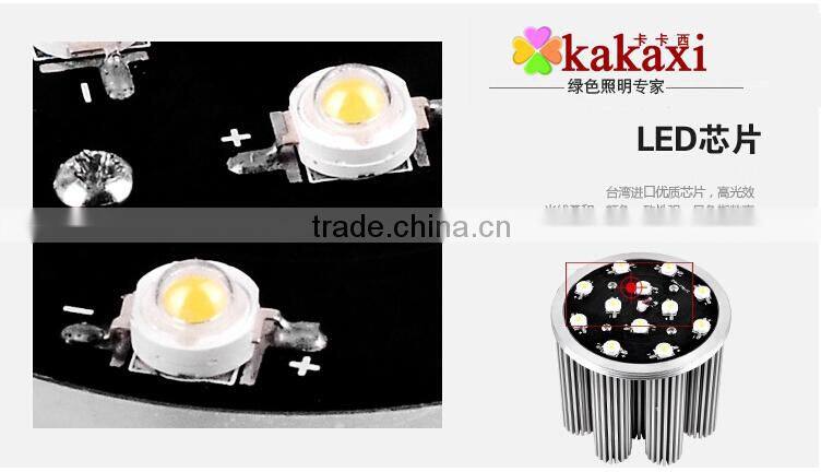 2015 New Dimmable LED Ceiling Lamp 3w 5w 7w 9w 12w LED Spotlights Silver Shell