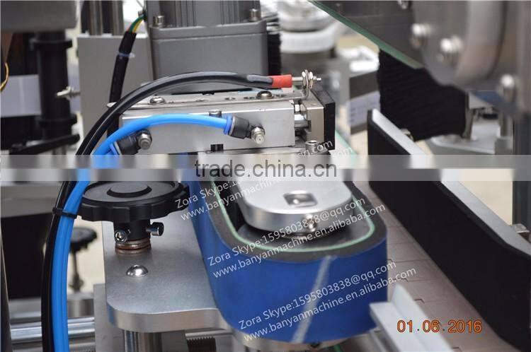 Servo motor Automatic Sticker Paper Double sides PET bottle label machinery