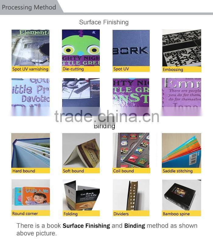 Customized Hardcover Book Printing With Die-cut Cover