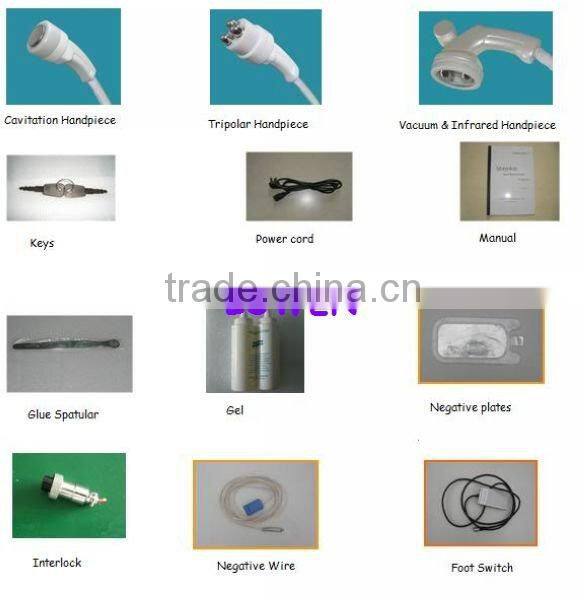 weight loss Ultrasonic Liposuction &Bipolar Radio Frequency Equipment