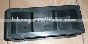 70.7*70.7*70.7mm Plastic Three Gang Cement Mortar Cube Test Mould