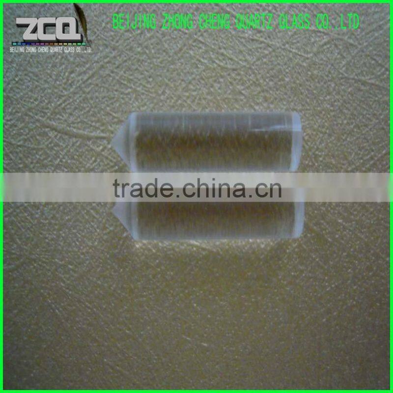 OD=5mm Polishing Quartz Glass Rods With Cone-Sharp On The End