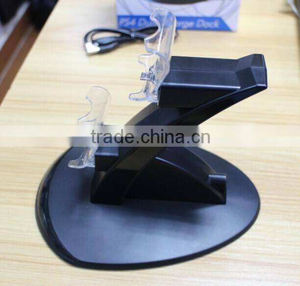 Factory direct sale controller charger stand for PS4 controller charger with led and IC