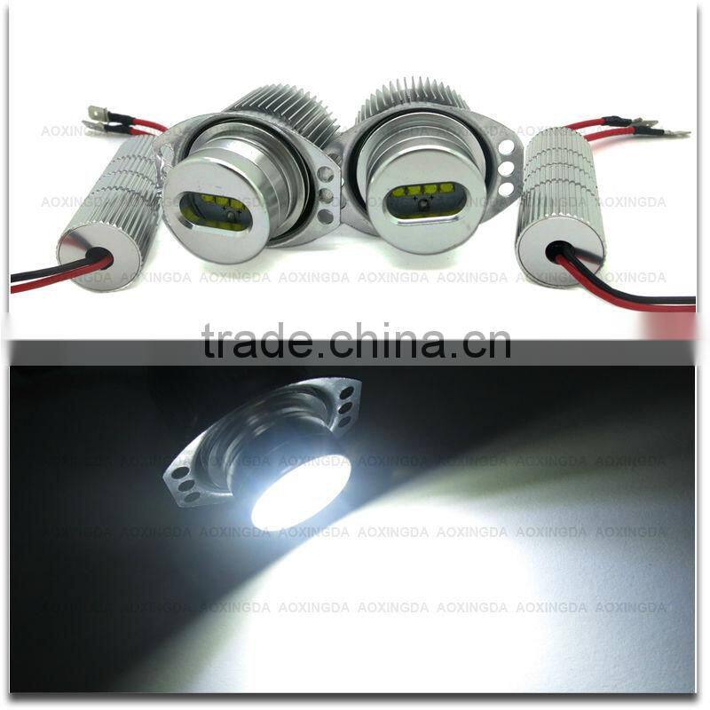 Non-LCI E90 E91 LED angel eyes halo ring 32W