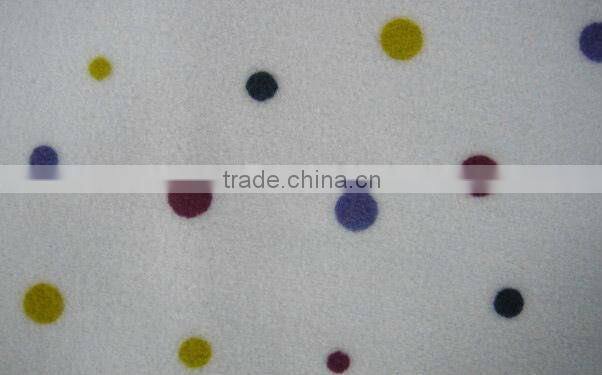 polyester printed fleece
