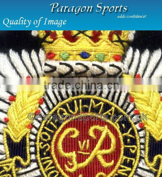 White Star Line Badge Titanic Officer Handmade Bullion Wire Cap Badge