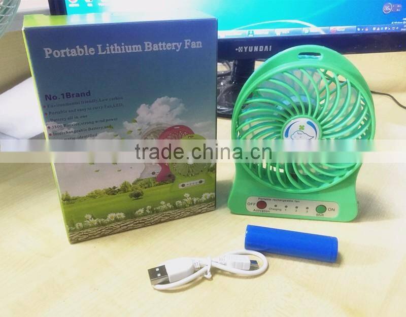 summer good parter mini usb fan for travel mini fan