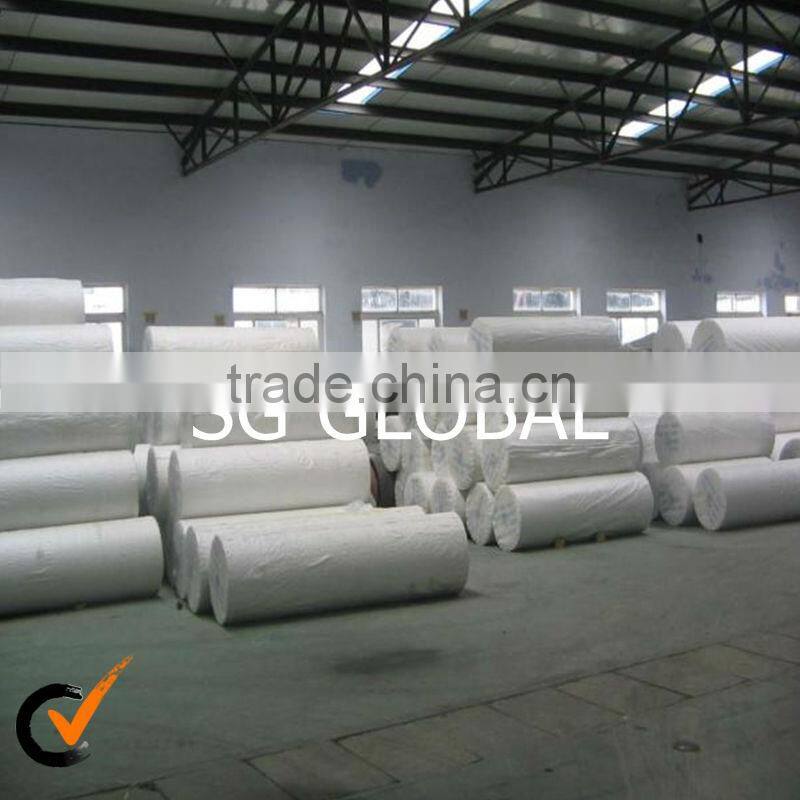 Green pp fabric made by water jet looms