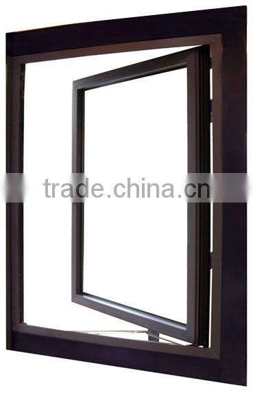 Aluminum casement window/glass window horizontal window