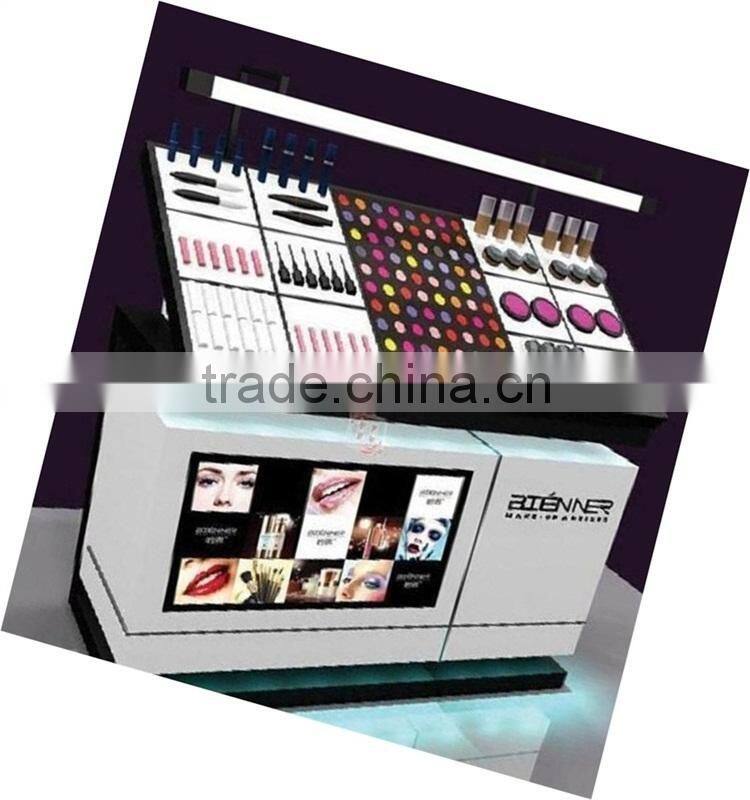 Wooden Cosmetic Large-scale Display Shelf