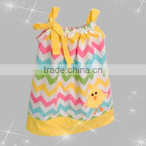 baby girls chevron pillowcase dress,girls easter bunny outfit