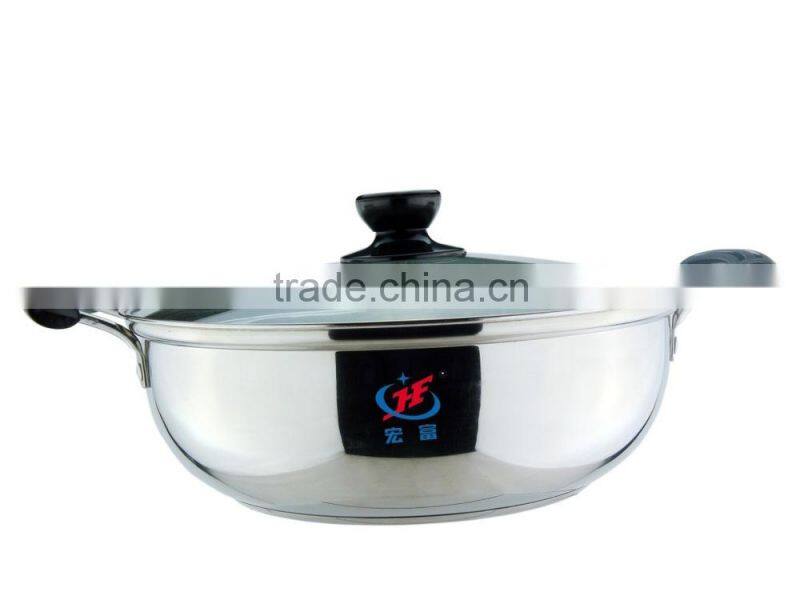 stainless steel kitchenware hot pot manufacturers of china for sale