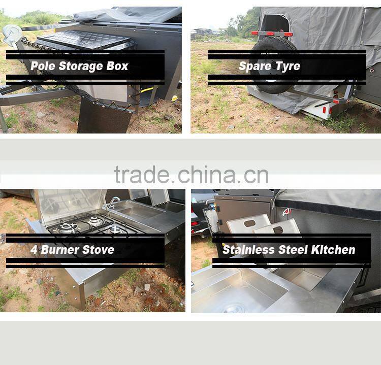 Off Road Hard Floor Camper Trailer For Sale