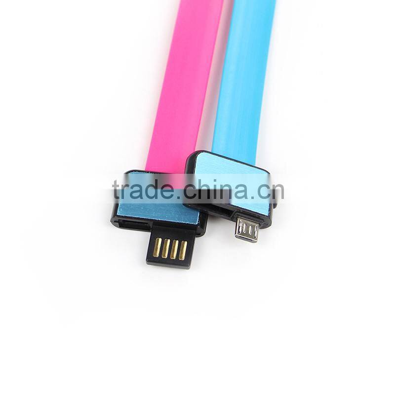 Mini bracelet micro usb cable for samsung and for MIUI