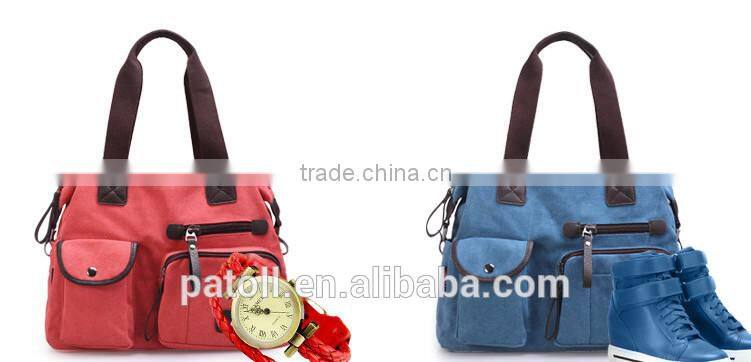 Custom canvas bag printing,designer canvas bags,canvas tote bag with outside pockets