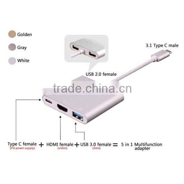 3in1 type c adapter to micro usb 3.0