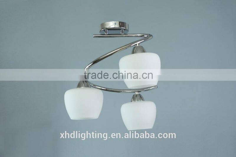 Coozen Factory White Spiral Lamp Shade Chandelier ceiling lamp