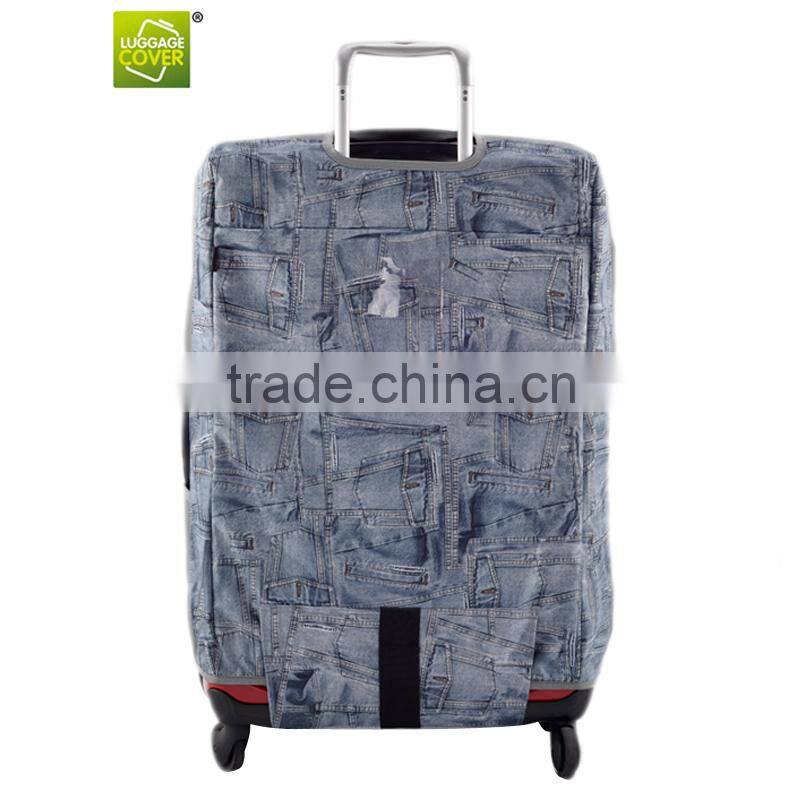 Polyester suitcase cover luggage cover protective cover suitcase so many printing for yoru selecting OEM and best selling stock
