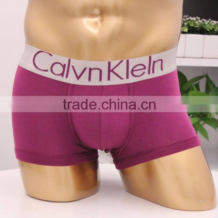 Manufacture Professional OEM Men's Boxer Image Knitting Sexy Custom Mens Underwear With Butt Plug