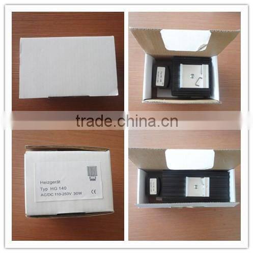 HG 140 IP20 aluminum 120V to 240V AC DC PTC Resistor fan Heater with CE