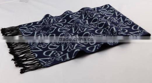 2015 NEW men's Jacquard scarf 100% silk polyester