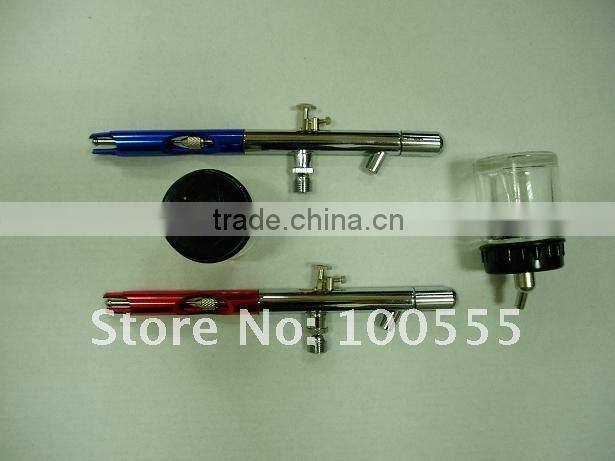 Professional Airbrush Set with 6pcs Airbrush,4pcs Glass Jar,2pcs Metal Cup (PR-812)