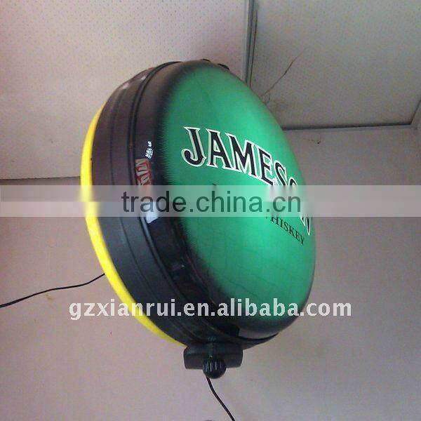 Fluorescent lamp Revolving Pub ABS Light Box