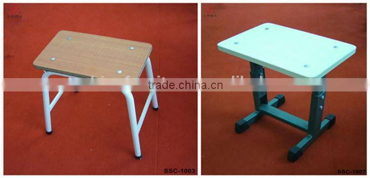 Wood School Furniture 9mm 12mm Plywood School Chair with Tablet