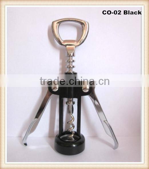 black wine opener , wine opener, factory direct sale, CO-02