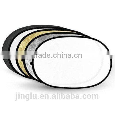 5 in1 60cm Light Mulit Collapsible disc for photography Panel Reflector diffuser