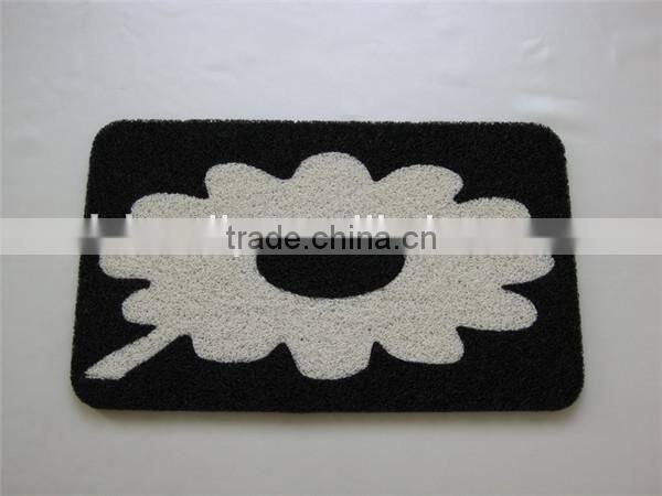 color match PVC cat litter mat cat sand mat,colorful door mat