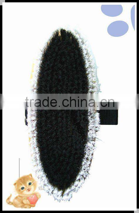 2013 round horse bristle brush curry comb