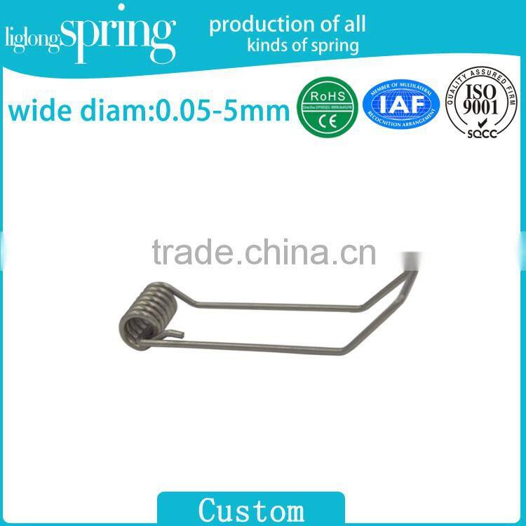 Custom stainless steel lighting torsion springs