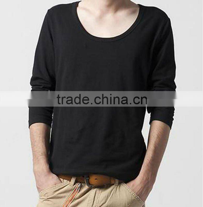 Autumn&Winter Mens Fitted Blank T-Shirts(YCT-A1239)