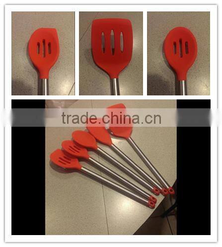Stainless Steel Kitchen Set,Silicone Slotted Spoon
