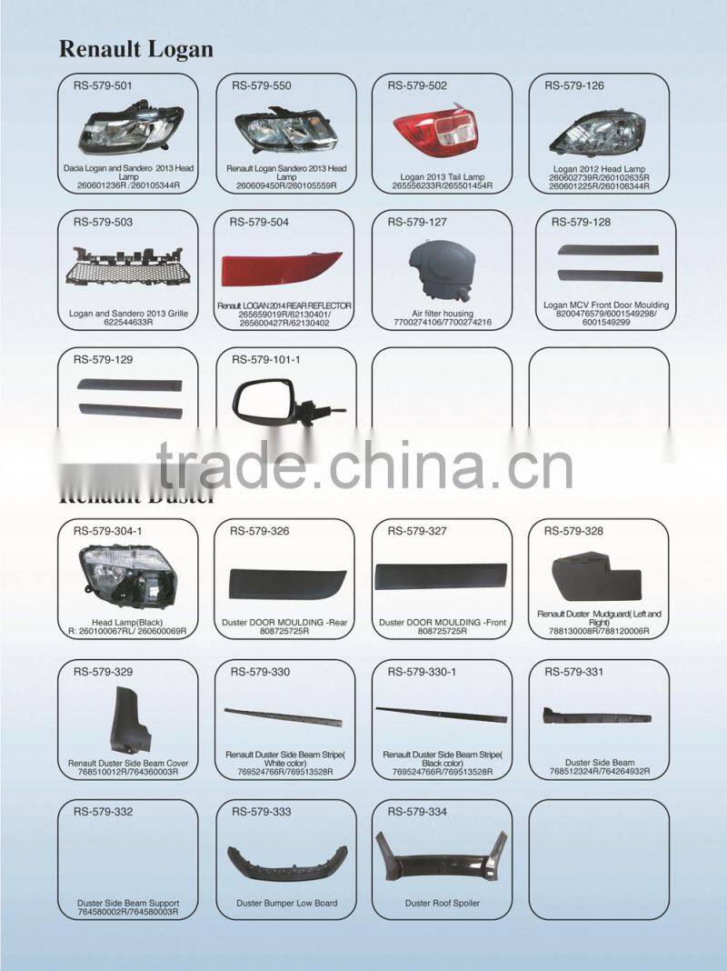 Renault Logan Air Filer Housing, OEM: 7700274106/7700274216