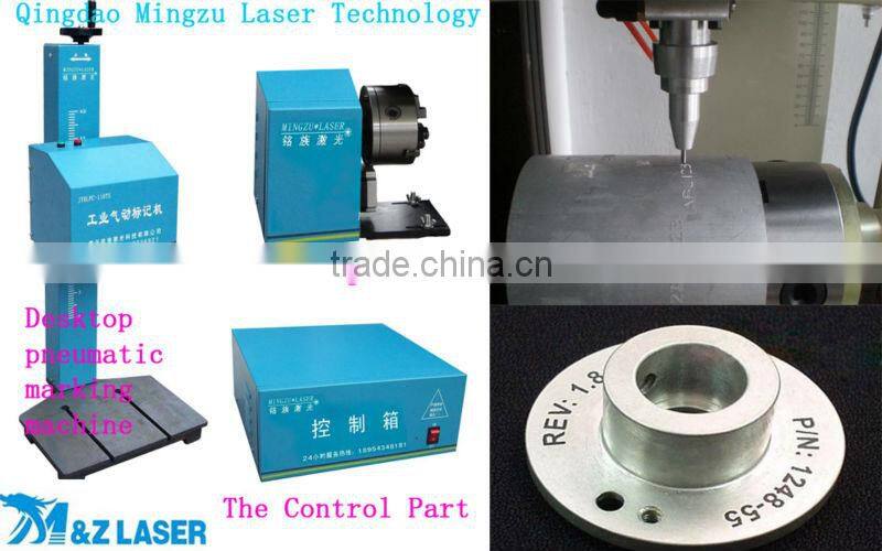 New Nameplate Machinery Spare Part China Price Desktop Pneumatic Marking Machine
