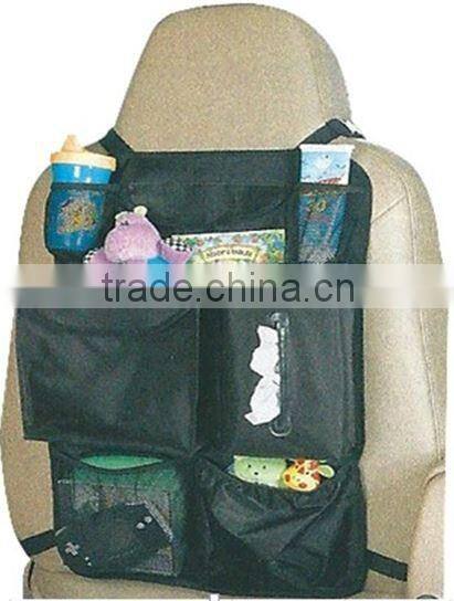 polyester back seat organizer for kids