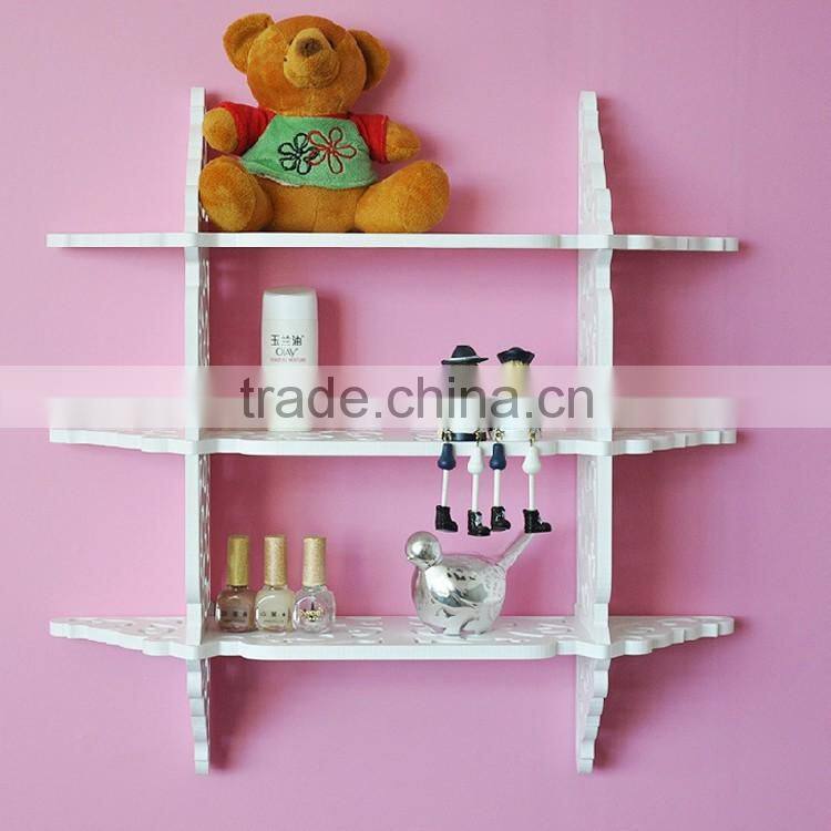 floating hanging wall shelf , adjustable wall mount shelf