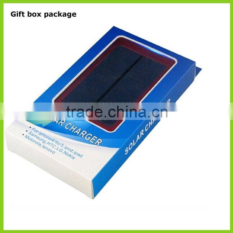 2014 popular design solar power bank solar mobile charging device