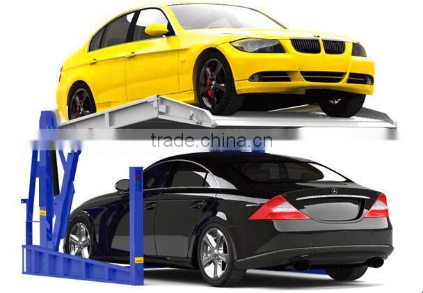 Smart 2 Post Underground Vehicle Car Lift Easy Parking